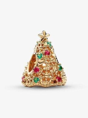 Pandora Glitter Christmas Tree Charm